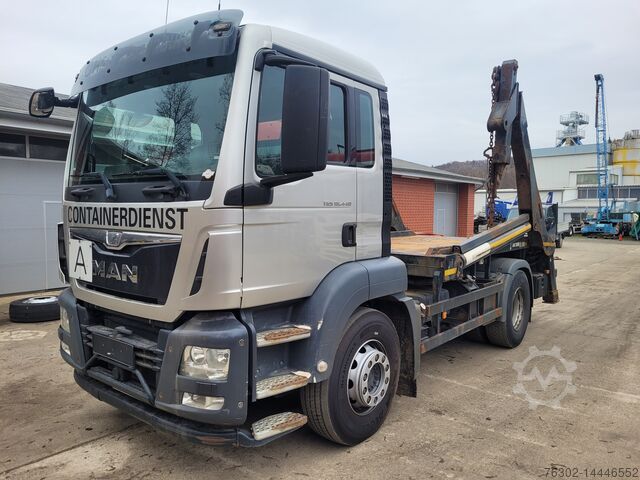 Грузовик со скиповым погрузчиком MAN TGS 18.440 Palfinger PAK 13 M Kupplun