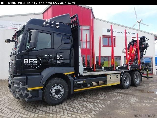 Лесовоз MAN TGS (TG3) 33.510 6x4 BL CH