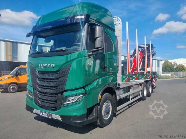 Лесовоз IVECO X-Way AS300X57 Z/P HR ON+ 6x4 (6x6 Hi Traction)