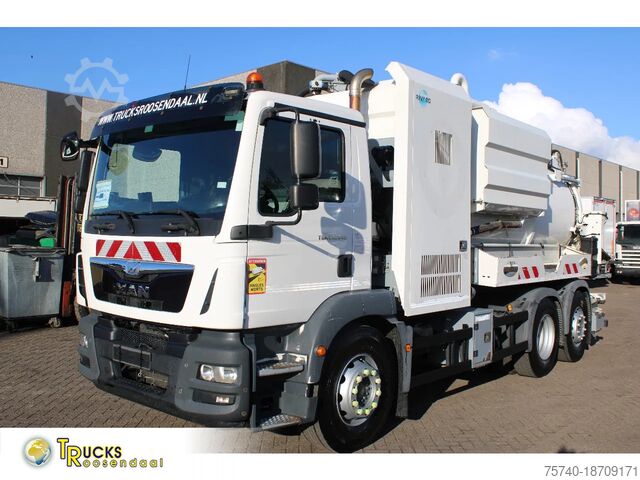 Ассенизаторская машина MAN TGM 26.340 + RIVARD 11.8M3 + PUMP + EURO 6