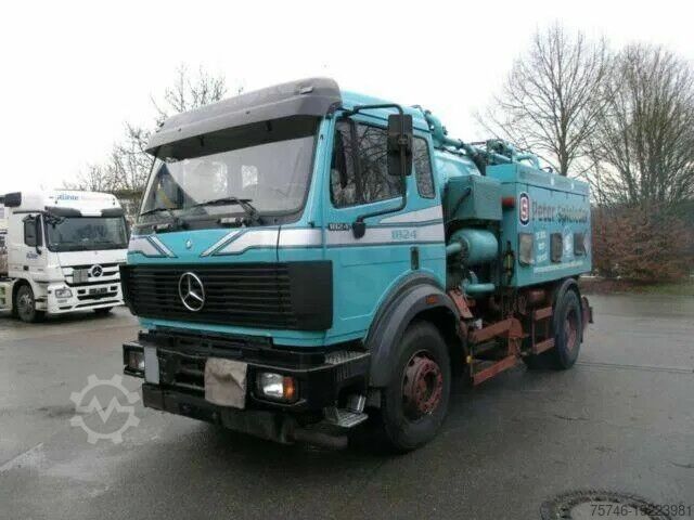 Ассенизаторская машина Mercedes-Benz ASSMANN SAUG SPÜL A3 TANK +KOMBIFZ f. Diesel/ H...
