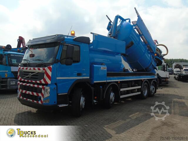 Ассенизаторская машина Volvo FM 420 + STOKOTA ECOTA 10.500LITER + 8X2 + WEB