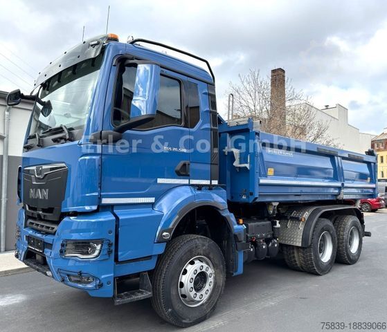 Трехсторонний самосвал MAN 26.520 TGS, 6x4, MEILLER, Bordmatik, Pritarder