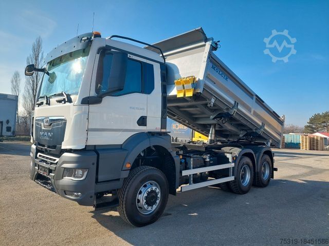 Трехсторонний самосвал MAN TGS 35.520 6X6 BB CH