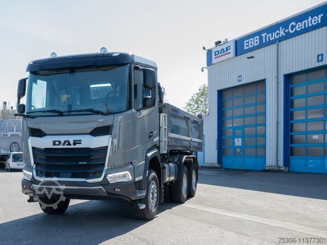 Трехсторонний самосвал DAF FAT XFC 530 Meiller Trigenius D316