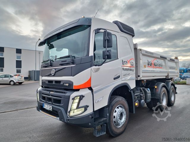 Трехсторонний самосвал VOLVO FMX- Meiller 3S Kipper mit Bordmatik  E6 AHK