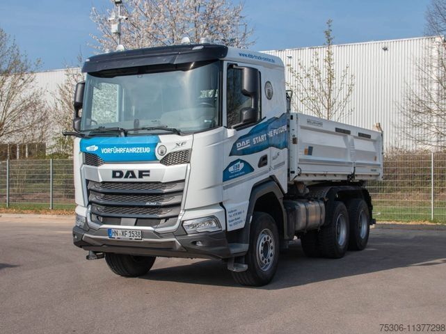 Трехсторонний самосвал DAF FAT XFC 530 SL Meiller TRIGENIUS D 316