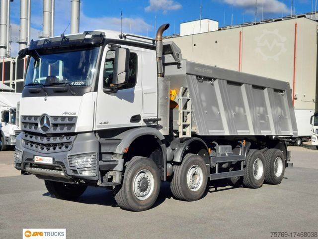 Трехсторонний самосвал MERCEDES-BENZ 4153 AK AROCS 8X6/4 Meiller Hinterkipper