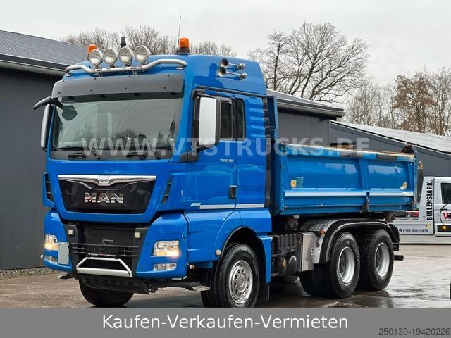 Трехсторонний самосвал MAN TGX 33.560 D38 6x4 Blatt/Luft Meiler
