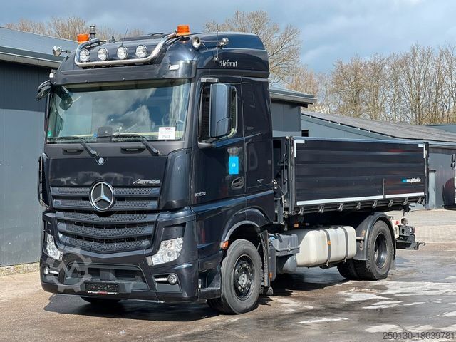 Трехсторонний самосвал MERCEDES-BENZ Actros 1853 LL 4x2 Stehmann DSK  Navi Fleet ACC