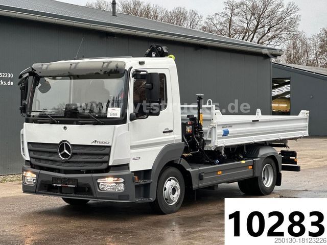 Трехсторонний самосвал MERCEDES-BENZ Atego 823 4x2 Meiller DSK,HIAB-Ladekran *NEU*