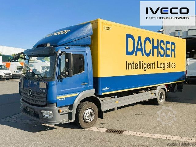 Фургон (грузовой автомобиль) Mercedes-Benz Atego 1223L, Klima, AHK, Abbiegeassistent