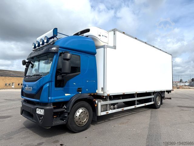 Рефрижераторный грузовик IVECO EuroCargo 180 E28 4x2 Thermo King T-1000R