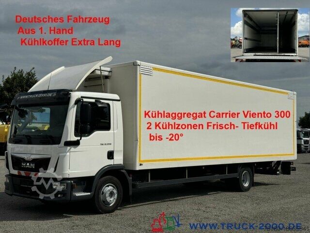 Рефрижераторный грузовик MAN TGL 12.220 Kühler Carrier -20°C 2-Kammern LBW