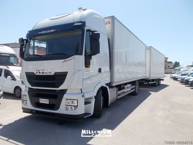 грузовики и прицепы IVECO STRALIS AUTOTRENO BIGA FURGONE EURO 6