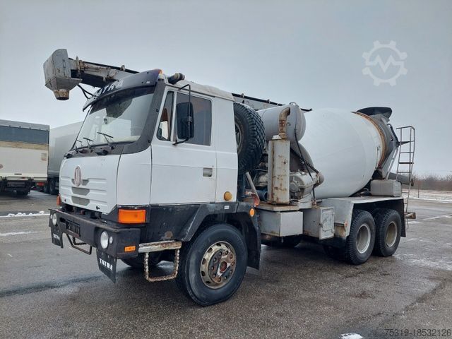 Автобетоносмеситель TATRA T815 6x6 mit Fördererband PD-01