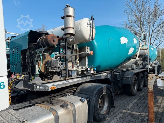 Автобетоносмеситель  Betonmischer-Auflieger Euromix 12 m³ mit Motor