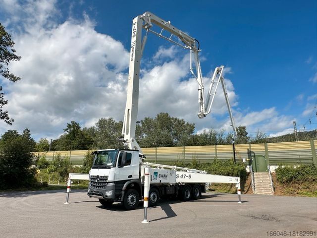 Автобетоносмеситель MERCEDES-BENZ Arocs 5 4142  8x4 SWAN TSP 47-5 160RZ ( 47m )