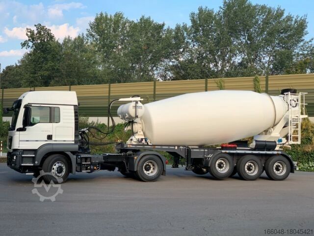 Автобетоносмеситель  EUROMIX MTP - 12m³ Betonmischer-Auflieger