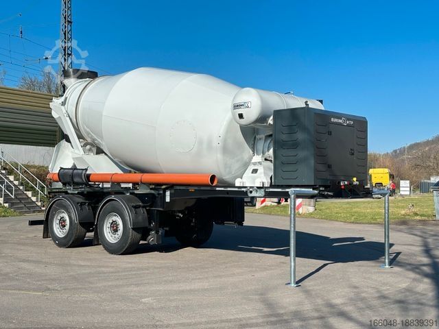 Автобетоносмеситель  EUROMIX MTP - 10m³ Betonmischer-Auflieger