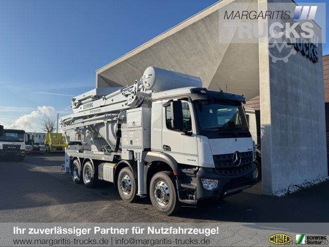 Автобетоносмеситель MERCEDES-BENZ 3243B 8x4/Pumi FBP Stetter 29-4/7m3/100er/ALCOA