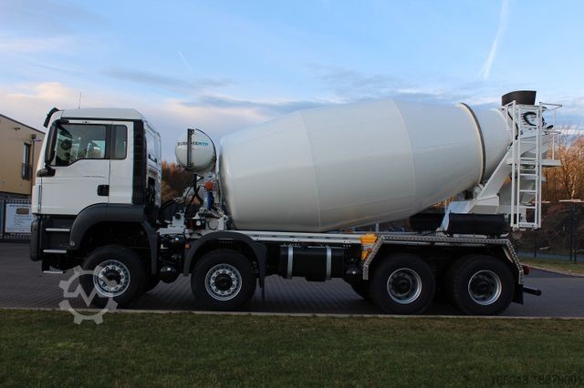 Автобетоносмеситель MAN TGS 37.480 8x8 EuromixMTP EM 10 L