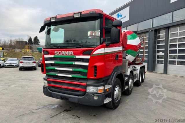 Автобетоносмеситель SCANIA R470 8x4 7m3