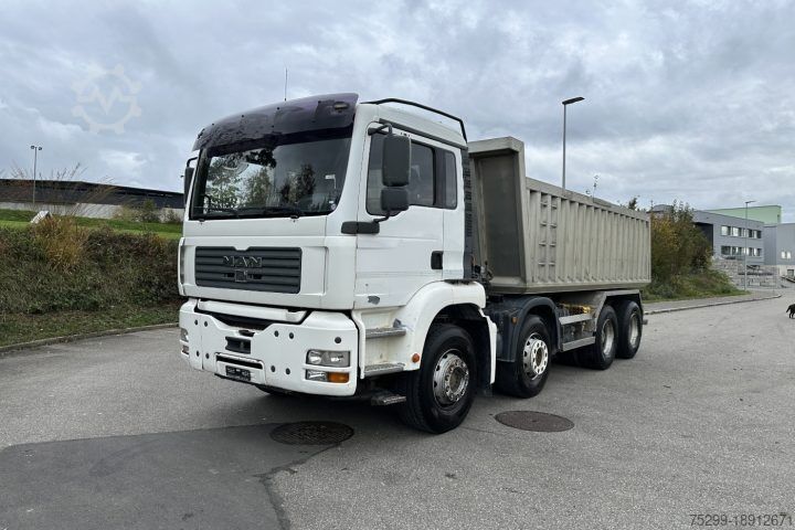 Автобетоносмеситель MAN TGA 35.430 SWS Mischer/Kipper