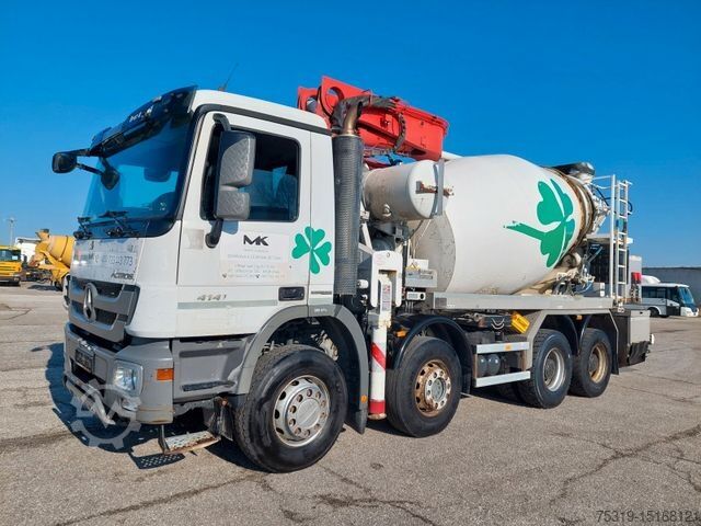 Автобетононасос MERCEDES-BENZ Actros 4141 BB Putzmeister M24-3
