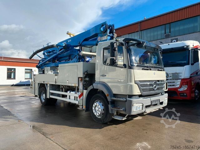 Автобетононасос MERCEDES-BENZ AXOR 1828 * PUTZMEISTER M 24 * HALLENMEISTER *