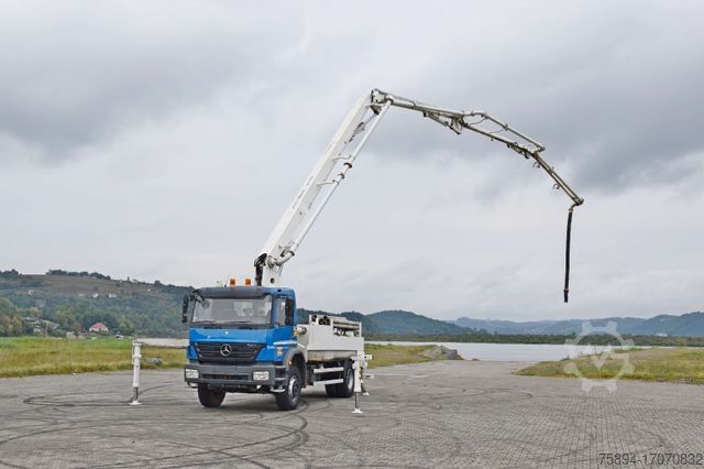 Автобетононасос MERCEDES-BENZ AXOR 1833 * Betonpumpe 26 m + FUNK * TOP