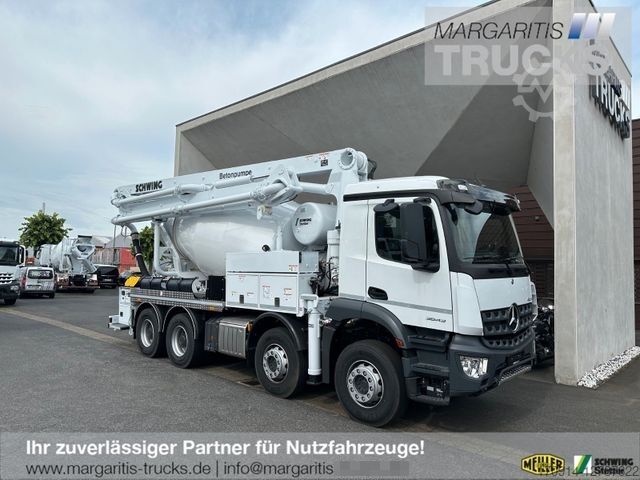 Автобетононасос MERCEDES-BENZ Arocs 3243B 8x4 E6/Pumi FBP Stetter 24m-125/7m3