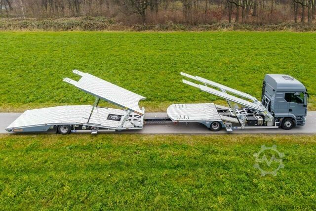 Автовоз MAN 12.250 TGL mit Anhänger für 5 PKW / VERFÜGBAR