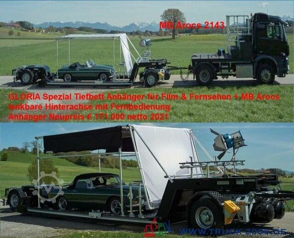 Автовоз Mercedes-Benz 2143 Spezialgespann für TV & Film Produktion