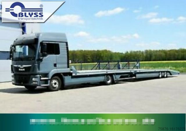 Автовоз MAN 12.250 TGL  mit  Anhänger  Neufahrzeug!!!!