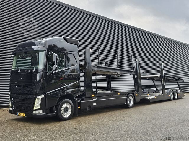 Транспортировщик автомобилей Volvo FH500 / AUTOTRANSPORT / LOHR CONSTRUCTION / COMBI