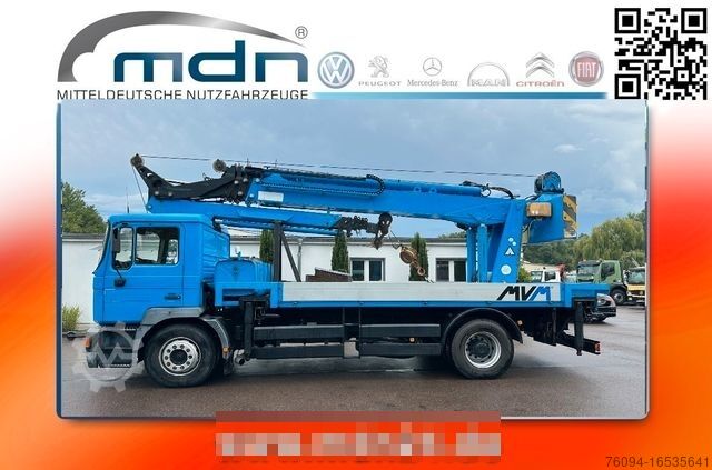 Кран-манипулятор на шасси грузовика MAN 18.260 4x2 Montagekran 35m SEILWINDE