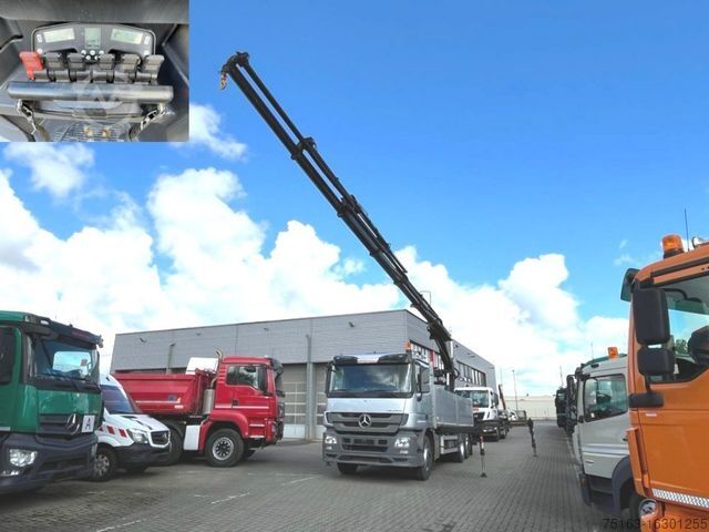 Кран-манипулятор на шасси грузовика MERCEDES-BENZ Actros 2546 L 6x2  Pritsche Heckkran Hiab 288 6x