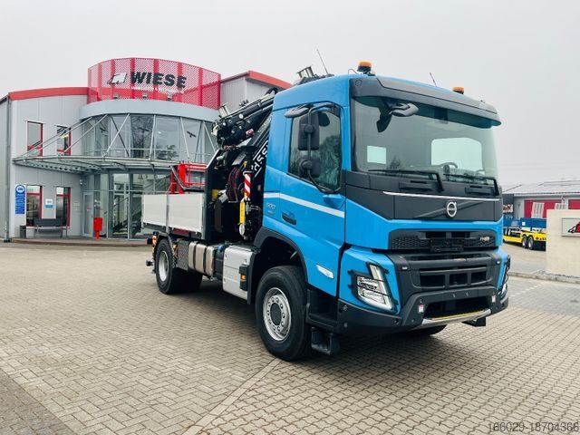 Кран-манипулятор на шасси грузовика VOLVO FMX 500 inkl. F345RB.2.24 & L324 +V20 & Korb