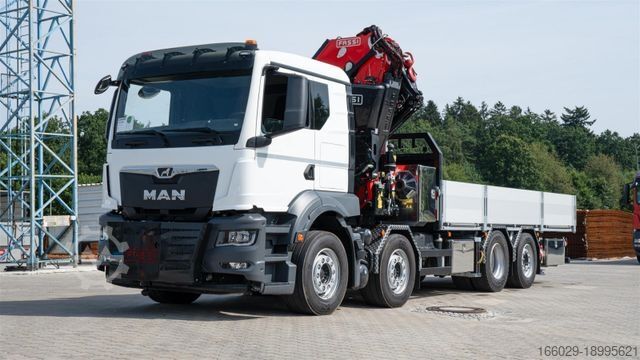 Кран-манипулятор на шасси грузовика MAN MAN 35.470 8x2 Kran F710 RA2.26