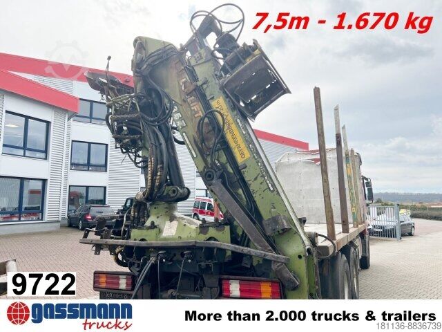 Кран-манипулятор на шасси грузовика  135Z79A mit Hochsitz
