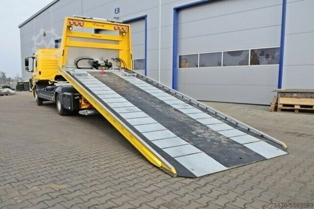 Эвакуатор DAF LF260 Schiebeplateau, Hubbrille SOFORT VERFÜGBAR