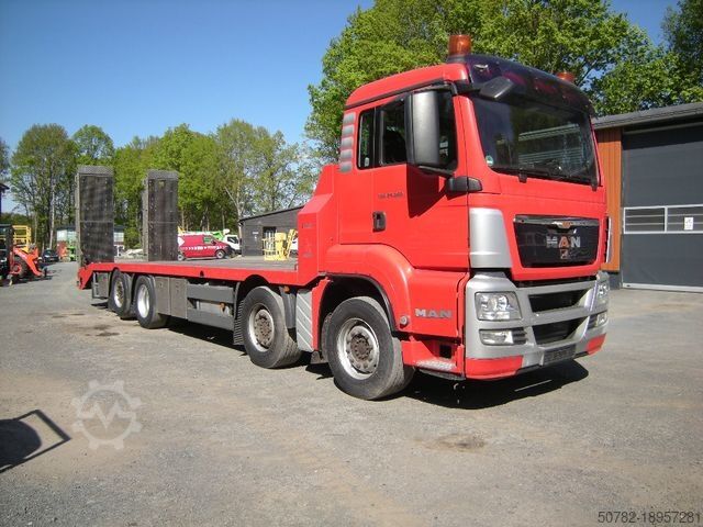 Эвакуатор MAN MAN 35.360, Zanner Plateau, Rampen, Winde