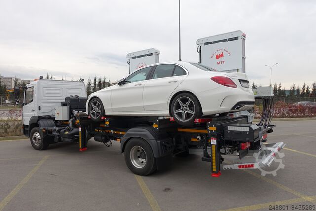 Эвакуатор Mercedes-Benz Atego 1621 - Eurolift/Seidenlader - schnellster und sicherster Anschleppwagen der Welt