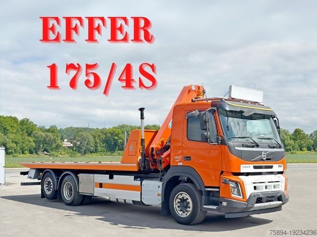 Эвакуатор VOLVO FMX 450 Abschleppwagen 6,70 m *EFFER 175/4S*FUNK