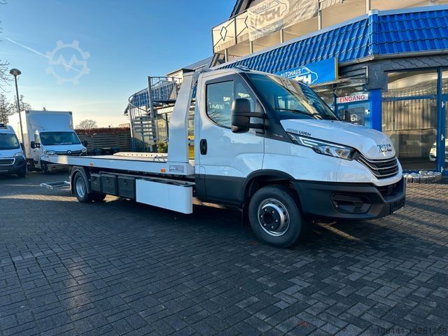 Буксировка IVECO 72C18 Schiebeplateau / Hubbrille/