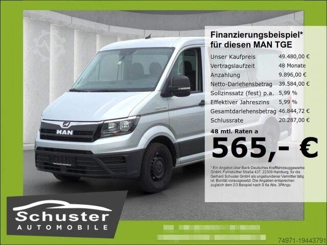 Минибус MAN TGE 3.140 9-Sitzer TDI*R-Kam 3-Zon-Klima Bluetoo