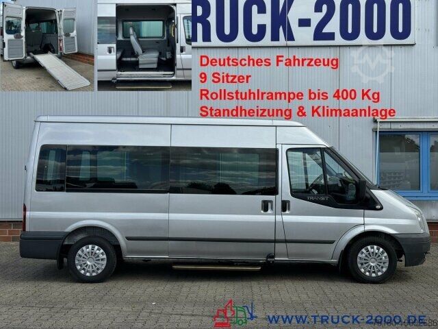 Минибус Ford Transit FT 300L Trend 9 Sitze & Rollstuhlrampe