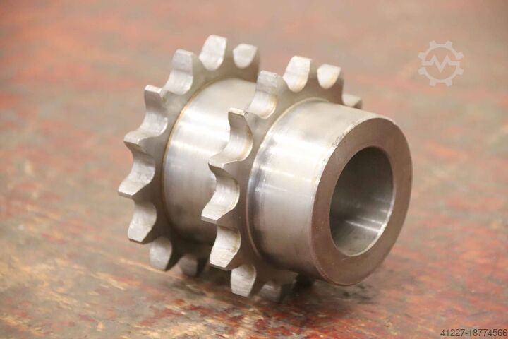 Звездочка 2 шестерни unbekannt 3/4  Zoll  14 Zähne