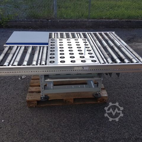 Роликовый конвейер Сортировщик переключателей Gebhardt Gebhardt 45° 1800-1220-550